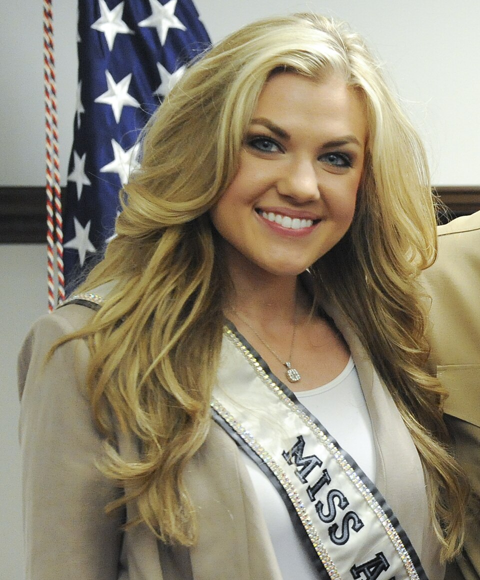 Erika Frantzve as Miss Arizona USA in Charlie Kirk wife Erika Kirk background context